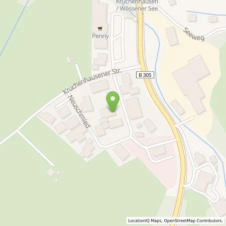 Standortübersicht der Tankstelle Malerfirma Brandl in 83246 Unterwössen