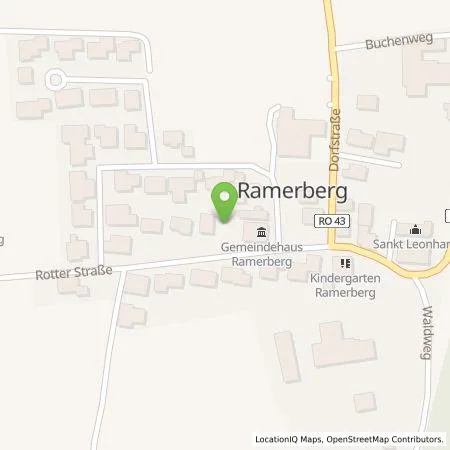 Standortübersicht der Tankstelle Manfred Koal in 83561 Ramerberg