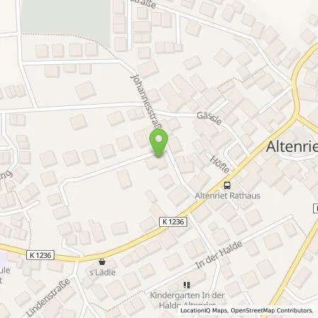 Standortübersicht der Tankstelle Marc Aschmann in 72657 Altenriet