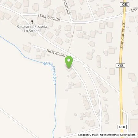 Standortübersicht der Tankstelle Marc Reinke in 36124 Eichenzell