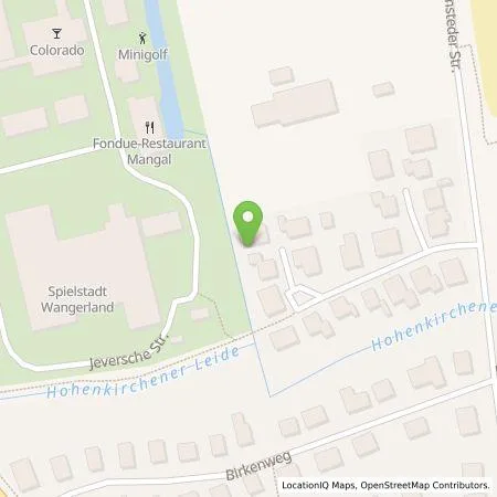 Standortübersicht der Tankstelle Marc Ullrich in 26434 Wangerland