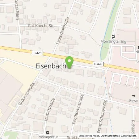 Standortübersicht der Tankstelle Marco Gräber in 63785 Obernburg am Main