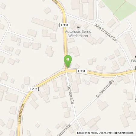 Standortübersicht der Tankstelle Marcus Tamme in 27327 Martfeld