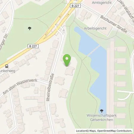 Standortübersicht der Tankstelle Maria Marcello in 45886 Gelsenkirchen