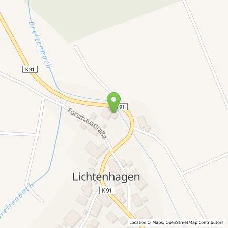 Standortübersicht der Tankstelle Markus Guth in 34593 Knüllwald