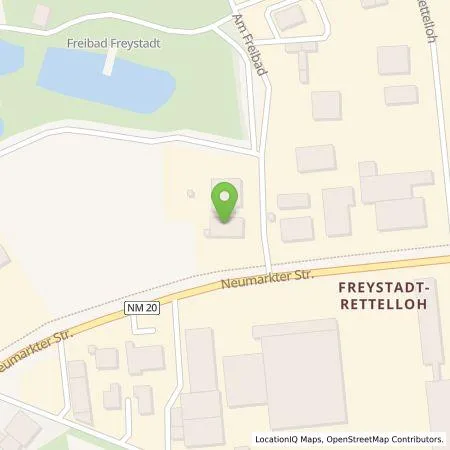 Standortübersicht der Tankstelle Markus Klinger in 92342 Freystadt