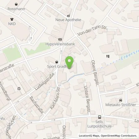 Standortübersicht der Tankstelle Markus Küster in 95100 Selb