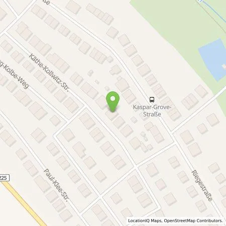 Standortübersicht der Tankstelle Martin Emming in 45768 Marl