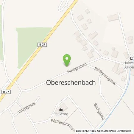 Standortübersicht der Tankstelle Martin Hauk in 97762 Hammelburg