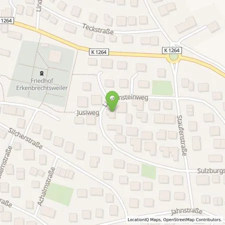 Standortübersicht der Tankstelle Martin Kostorz in 73268 Erkenbrechtsweiler