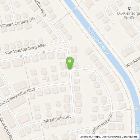 Standortübersicht der Tankstelle Matthias Bäumer in 59348 Lüdinghausen