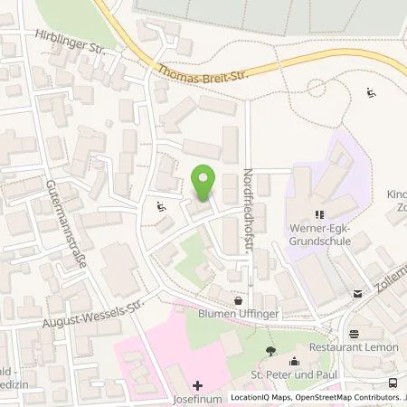 Standortübersicht der Tankstelle Max Burkert  in 86154 Augsburg