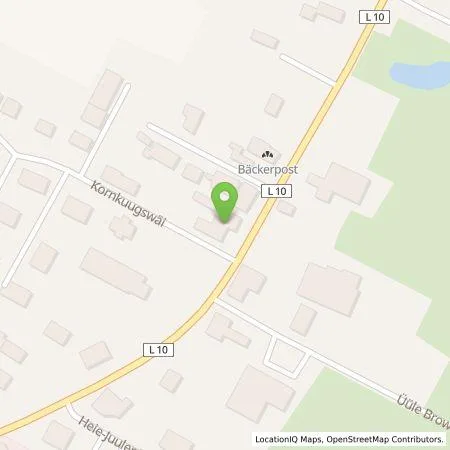 Standortübersicht der Tankstelle Max Zelger in 25920 Risum-Lindholm