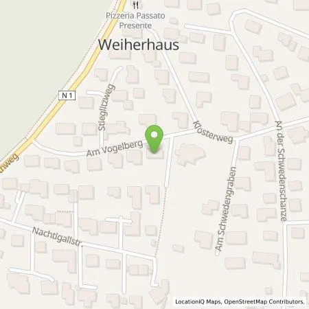 Standortübersicht der Tankstelle Maximilian Hochreuther in 90455 Nürnberg