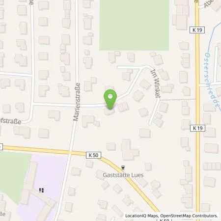 Standortübersicht der Tankstelle Michael Götte in 33142 Büren