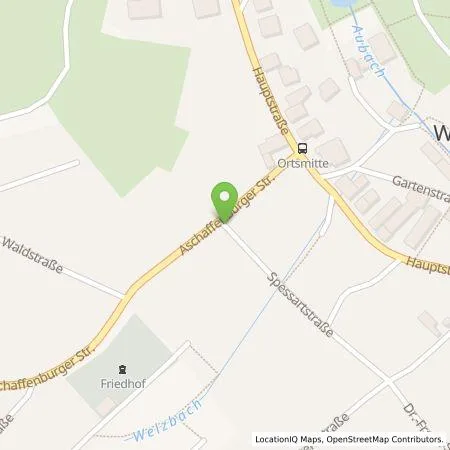 Standortübersicht der Tankstelle Michael Götz in 63831 Wiesen