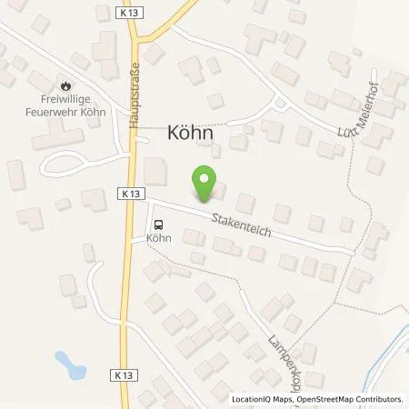 Standortübersicht der Tankstelle Michael Holst in 24257 Köhn