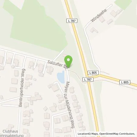 Standortübersicht der Tankstelle Michael Kipp in 33719 Bielefeld