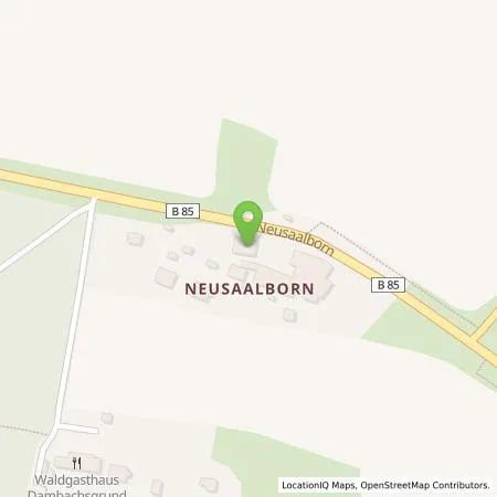 Standortübersicht der Tankstelle Michael Kluge in 99444 Blankenhain