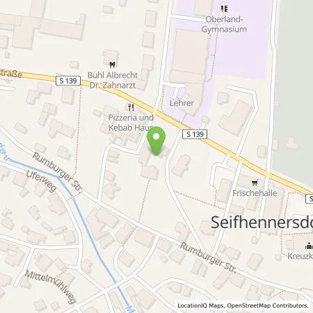 Standortübersicht der Tankstelle Michael Lutter in 02782 Seifhennersdorf