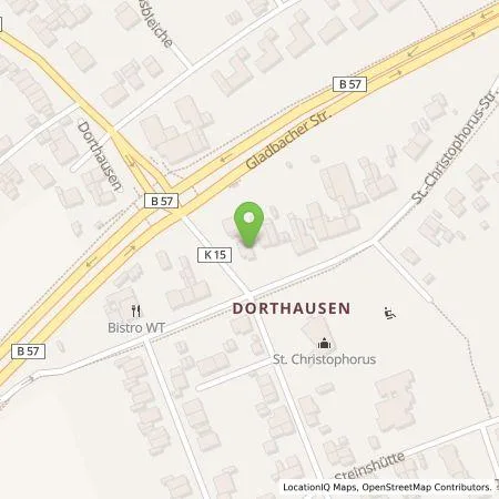 Standortübersicht der Tankstelle Michael Ratzki in 41179 Mönchengladbach