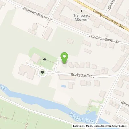 Standortübersicht der Tankstelle Mike Flieher in 04159 Leipzig