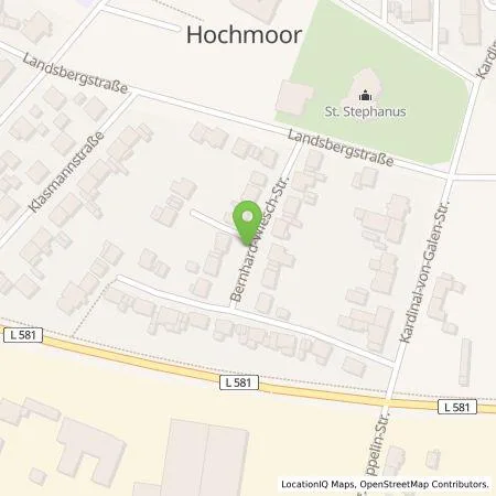 Standortübersicht der Tankstelle Mike Schulz in 48712 Gescher