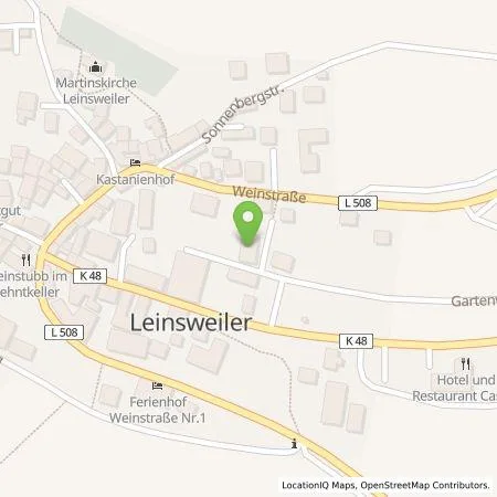 Standortübersicht der Tankstelle Markus Moll in 76829 Leinsweiler