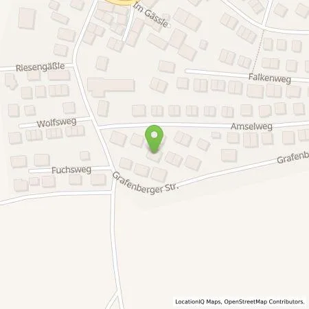 Standortübersicht der Tankstelle Moritz Bahr in 72663 Großbettlingen