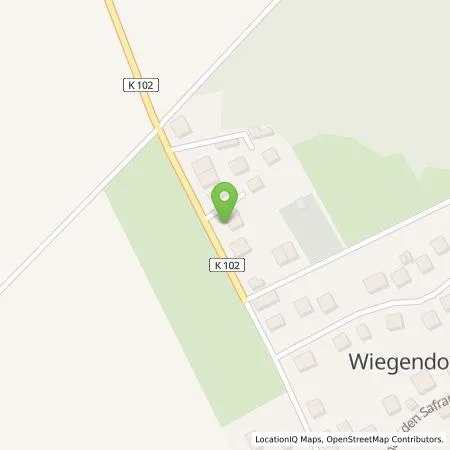 Standortübersicht der Tankstelle Nadine  Kupfer  in 99510 Wiegendorf