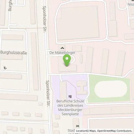 Standortübersicht der Tankstelle Neubrandenburger Wohnungsgesellschaft mbH in 17034 Neubrandenburg