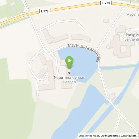 Standortübersicht der Tankstelle Nico Drexhage in 33719 Bielefeld