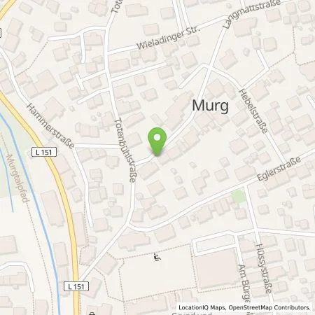 Standortübersicht der Tankstelle Nicole Andrea  Wohner in 79730 Murg
