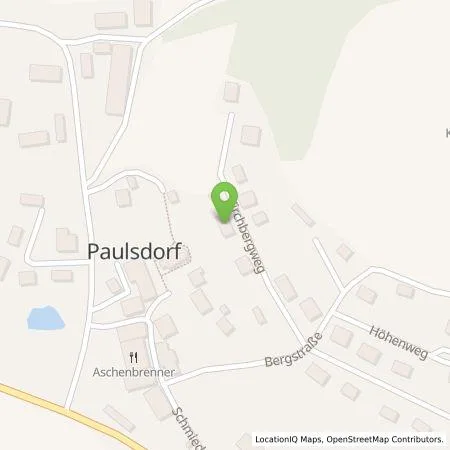 Standortübersicht der Tankstelle Norbert Peter in 92272 Freudenberg