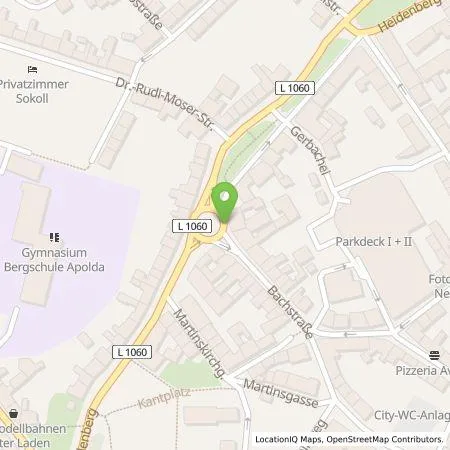 Standortübersicht der Tankstelle Norman Blum in 99510 Apolda