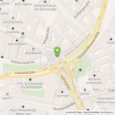 Standortübersicht der Tankstelle Norman Roger Martin  Hesse in 81379 München