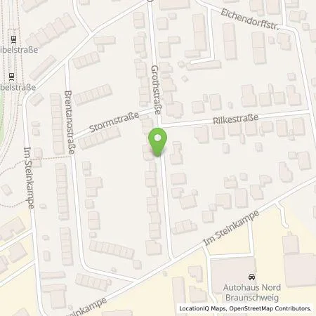 Standortübersicht der Tankstelle Olaf Uhrbach in 38110 Braunschweig