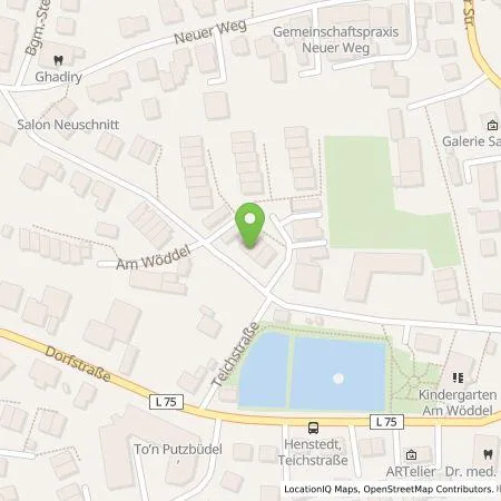 Standortübersicht der Tankstelle Ole Asmussen in 24558 Henstedt-Ulzburg