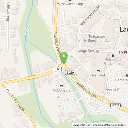 Standortübersicht der Tankstelle Oleg Schall in 32791 Lage