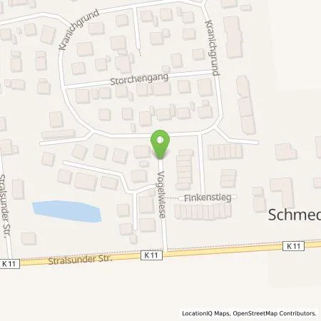 Standortübersicht der Tankstelle Oliver Reich in 18445 Preetz