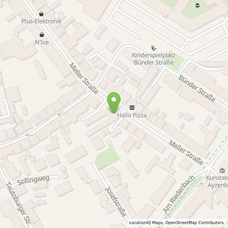 Standortübersicht der Tankstelle Osterburg Zahntechnik GmbH in 49082 Osnabrück