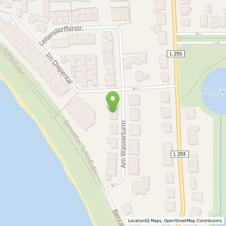 Standortübersicht der Tankstelle Su-Birm Park in 40597 Düsseldorf