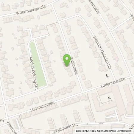 Standortübersicht der Tankstelle Patrick Boch in 40593 Düsseldorf