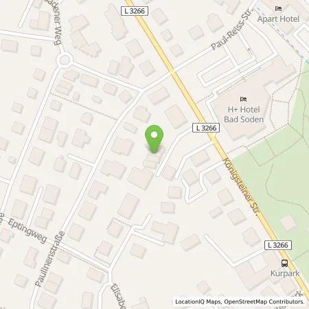 Standortübersicht der Tankstelle Patrick Franitza in 65812 Bad Soden am Taunus