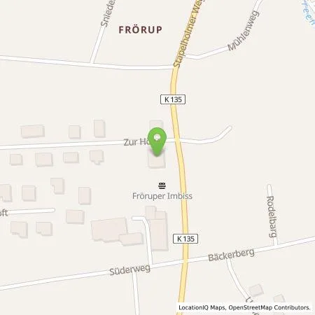 Standortübersicht der Tankstelle Patrick Thomsen Photovoltaik in 24988 Oeversee