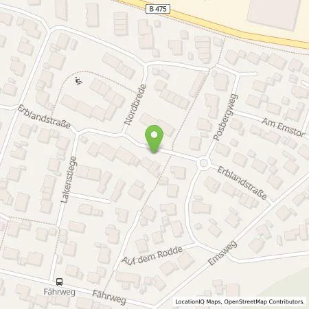 Standortübersicht der Tankstelle Peter Kraus in 48369 Saerbeck