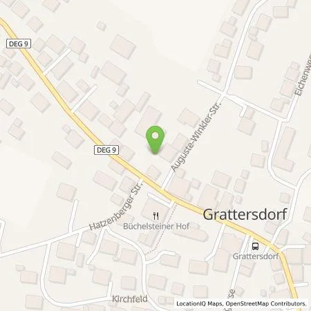 Standortübersicht der Tankstelle Peter und Annette Müller in 94541 Grattersdorf