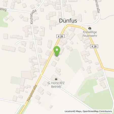 Standortübersicht der Tankstelle Peter Wellstein in 56754 Dünfus