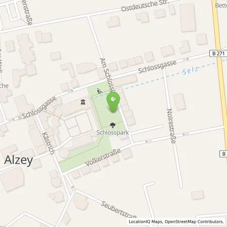 Standortübersicht der Tankstelle Phil Jung in 55232 Alzey