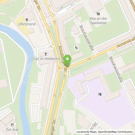 Standortübersicht der Tankstelle Philipp Winkler in 09224 Chemnitz